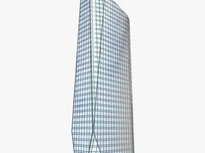 Two Skyscrapers  3D model