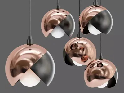 RAVANA B ball hanging from ceiling 3D model