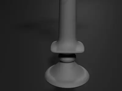 Realistic 3D Street Lamp Model  High-Quality for Architectural 3D model