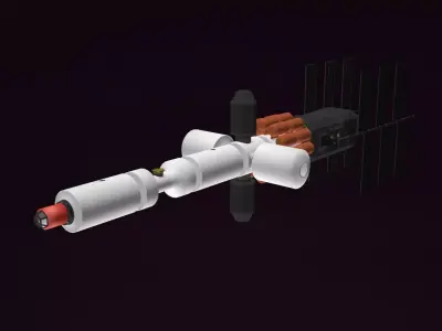 Solar Explorer 3D model
