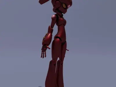 Robot Alexa 3D model