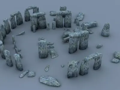 Remaining - Ancient Stones 03 3D model