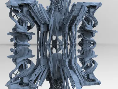 Isle of Avalon centre tower 3D model