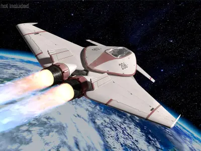  Futuristic Spacecrafts Collection 