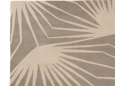 Stingray Neutral rug 3D model