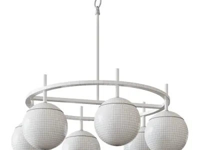  Kovacs Alluria 6 Light 27 Wide Chandelier  3D model