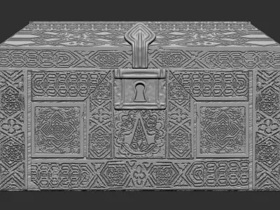 Assassins Creed Movie Chest 3D Model for Print 3D print model