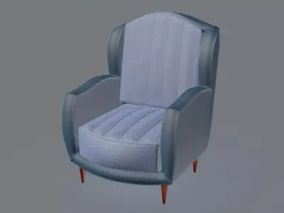 Carson Armchair 3D model