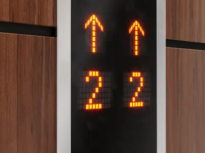 Elevator zone 3D model
