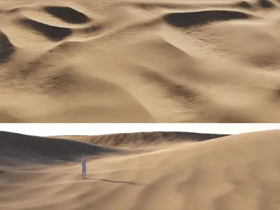 Dunes 3D model