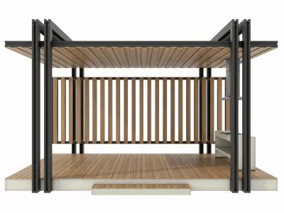 Summer house 3D model buy