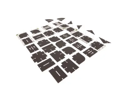 Road Pack - Extended-City Roads 3D model 6