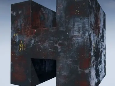 Seamless Customizable Metal Material Pack 104 Texture