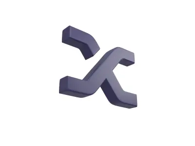 Synthetix Coin v2 002 Low-poly 3D model