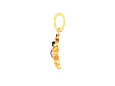 Kids Pendants 3dm STL OBJ FBX Renders Details 3D print model 14