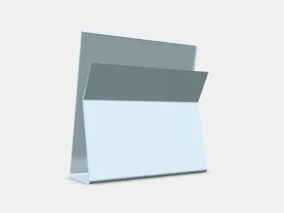 HANGIG Label holder Low-poly 3D model