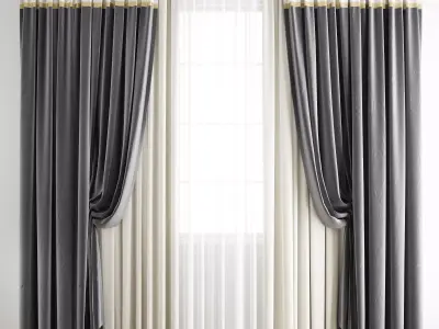 Curtain 245 3D model