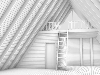 Bungalow  3d Architectural Model 3D model