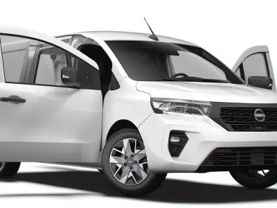Nissan Townstar LWB HQ Interior 2025 3D model