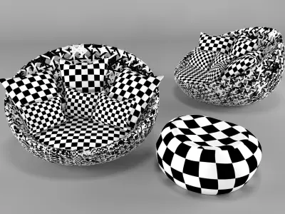 Garden chair Free 3D model