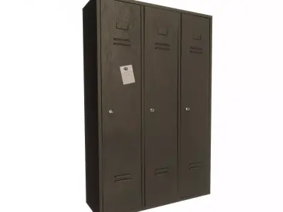 Locker No 3 3D model