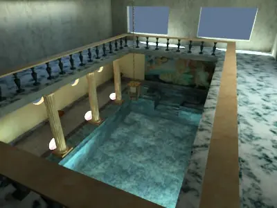 Roman Natatorium 3D model