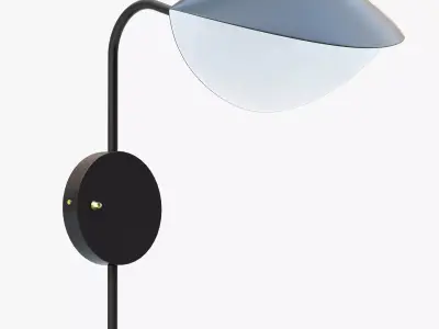 Serge Mouille Antony Sconce MSC-ANT 3D model