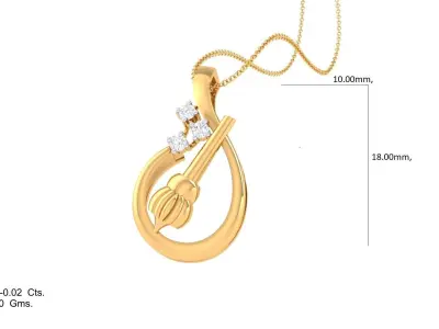 Spiritual Pendant 3D print model