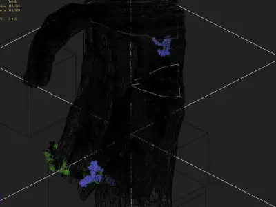 Explore the mountains - rocks 19 3D model