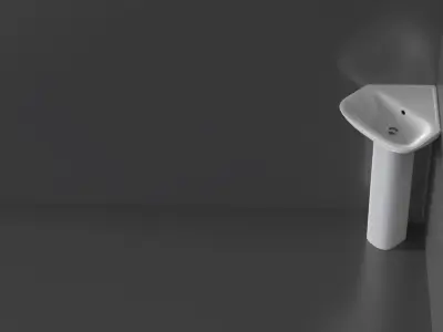Corner Sink 9 3D model