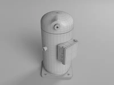 Scroll Compressor 3D model