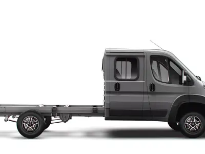 Peugeot Boxer Chassis DoubleCab L4 2026 3D model