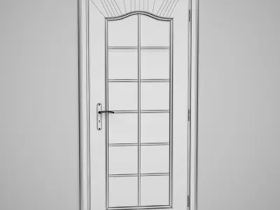 CGAxis Door 3D model