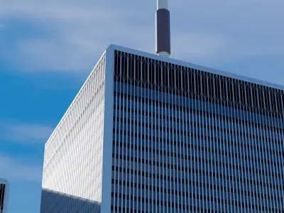 World Trade Center Twin Towers New York 3D model