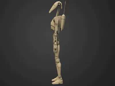Battle Droid 3D model