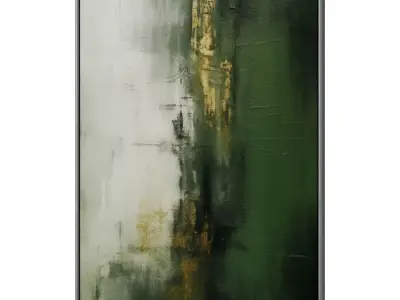 Abstract Painting Frame set 3D model 725