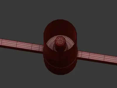 RAVELLE LINEAR CHANDELIER 3D model