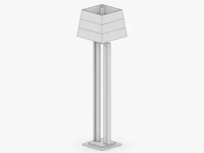 1430 - Floor Lamp Low-poly 3D model
