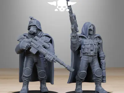 GrimGuard Snipers 3D print model