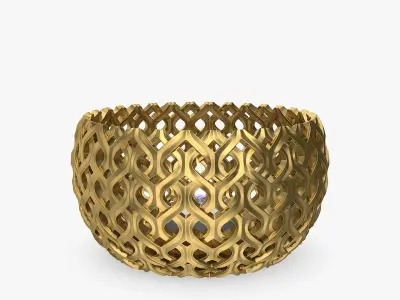 TEALIGHT HOLDER MODERN for 3D PRINTING 3D print model