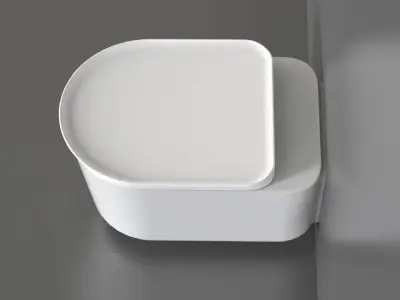 WC4 Toilet 3D model