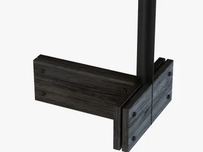 Suzerain Floor Lamp by Christian Liaigre 3D model