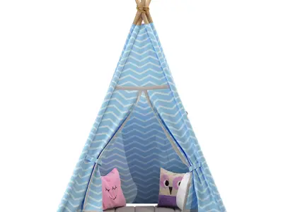 Childrens tent 3D model