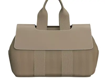 bag-hermes tote bag 3D model