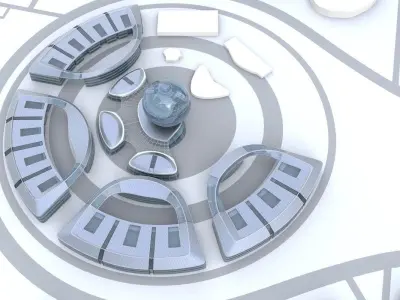 3D EXPO 2017 Astana Kazakhstan 3D model