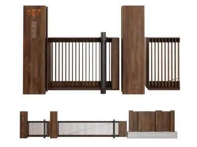 Entrance Group 4 3D model