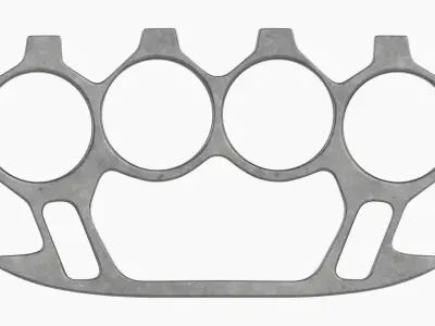 Knuckle bones 3D model