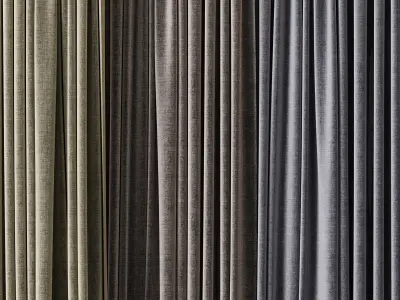 Hadi curtain 65 3D model