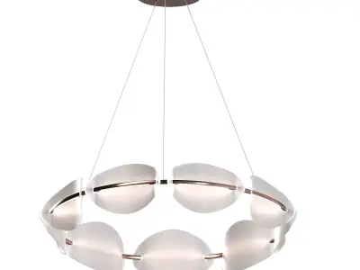 LED CHANDELIER LAMP 3D model