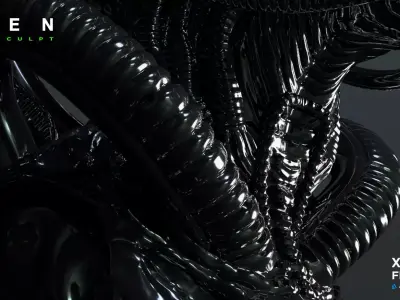 ALIEN XENOMORPH FIGURE EDITION 3D model